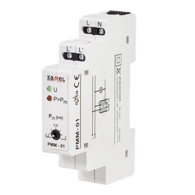 OGRANICZNIK MOCY 230V AC 0,2-2kW  TYP: PMM-01