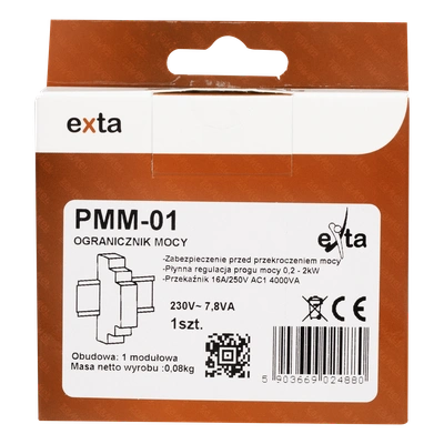 OGRANICZNIK MOCY 230V AC 0,2-2kW  TYP: PMM-01