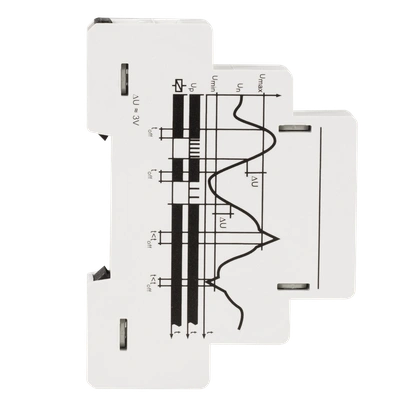 PRZEKAŹNIK NAPIĘCIOWY 1-FAZOWY 230V AC  TYP: PNM-10