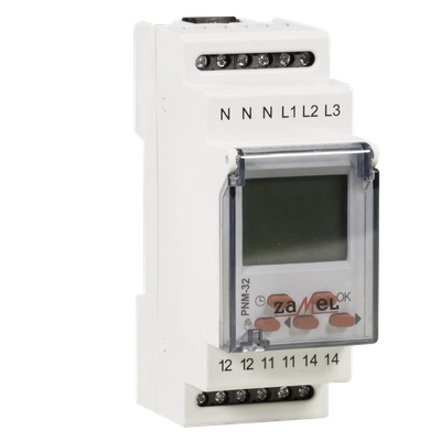 PRZEKAŹNIK NAPIĘCIOWY 3-FAZOWY 230/400V  TYP: PNM-32
