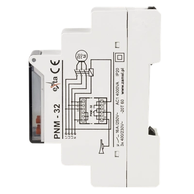 PRZEKAŹNIK NAPIĘCIOWY 3-FAZOWY 230/400V  TYP: PNM-32