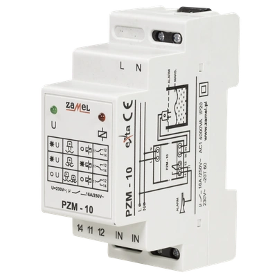 PRZEKAŹNIK ZALANIA Z SONDĄ SZH-03 230V AC  TYP: PZM-10