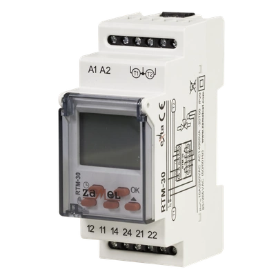 REGULATOR TEMPERATURY 5-95C BEZ SONDY 230V AC  TYP: RTM-30
