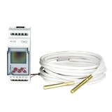 REGULATOR TEMPERATURY 5-95C Z 2 SONDAMI 230V AC  TYP: RTM-30/S