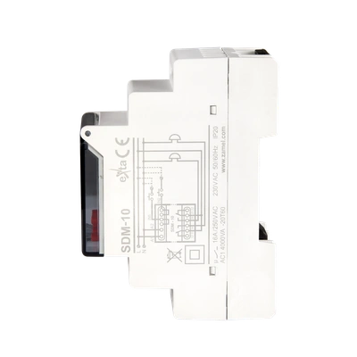 STEROWNIK DZWONKA SZKOLNEGO 230V AC  TYP: SDM-10