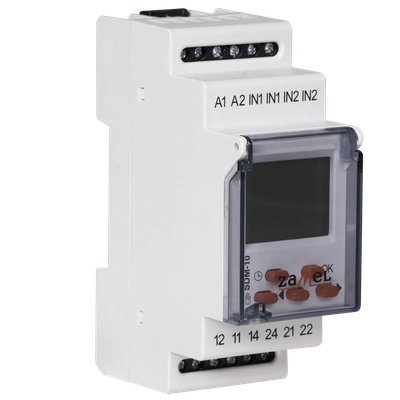 STEROWNIK DZWONKA SZKOLNEGO 24-250V AC / 30-300V DC  TYP: SDM-10/U