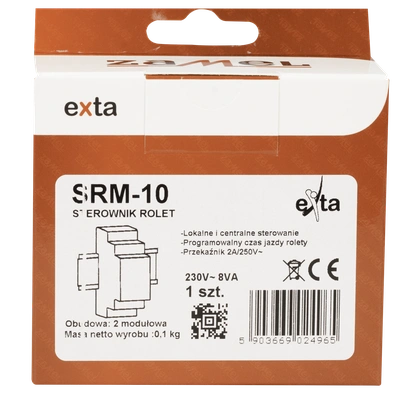 STEROWNIK ROLET 230V AC  TYP: SRM-10