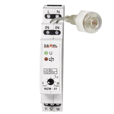WYŁĄCZNIK ZMIERZCHOWY Z SONDĄ SOH-01 230V AC  TYP: WZM-01/S1