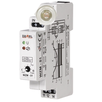 WYŁĄCZNIK ZMIERZCHOWY Z SONDĄ SOH-01 230V AC  TYP: WZM-01/S1