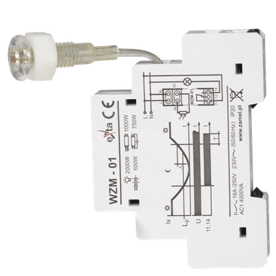 WYŁĄCZNIK ZMIERZCHOWY Z SONDĄ SOH-01 230V AC  TYP: WZM-01/S1