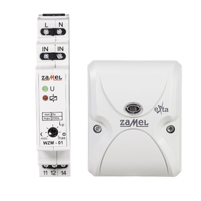 WYŁĄCZNIK ZMIERZCHOWY Z SONDĄ SOS-01 230V AC  TYP: WZM-01/SOS