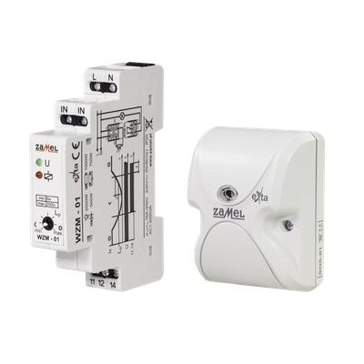 WYŁĄCZNIK ZMIERZCHOWY Z SONDĄ SOS-01 230V AC  TYP: WZM-01/SOS