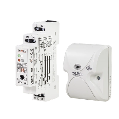 WYŁĄCZNIK ZMIERZCHOWY Z SONDĄ SOS-01 230V AC  TYP: WZM-02/SOS