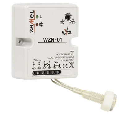 WYŁĄCZNIK ZMIERZCHOWY Z SONDĄ SOH-01 NATYNK.230V AC  TYP: WZN-01/S1