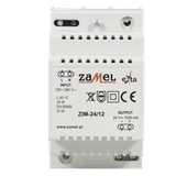ZASILACZ IMPULSOWY 24V DC 1,0A  TYP: ZIM-24/12