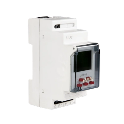 PROGRAMATOR CZASOWY 1-KAN. TYGODNIOWY ECONO 230V AC TYP: ZCM-11E