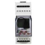 PROGRAMATOR CZASOWY 1-KAN. TYGODN.-ROCZNY PAMIĘĆ ZEWN. 24-250V AC / 30-300V DC TYP: ZCM-22P/U