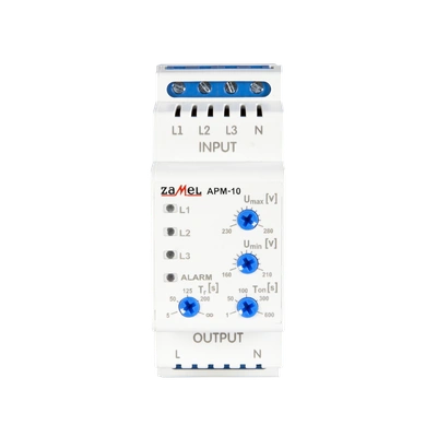AUTOMATYCZNY PRZEŁĄCZNIK FAZ   TYP: APM-10