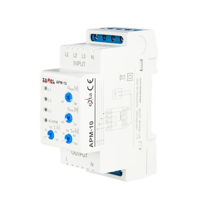 AUTOMATYCZNY PRZEŁĄCZNIK FAZ   TYP: APM-10