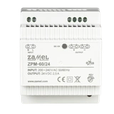 ZASILACZ IMPULSOWY 24V DC, 60W, TH-35  TYP: ZPM-60/24
