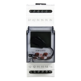 PROGRAMATOR CZASOWY ASTRONOMIC ZNY Z PAMIĘCIĄ ZEWNĘTRZNĄ 24-250 V AC 30-300 V DC TYP: ZCM-31P/U