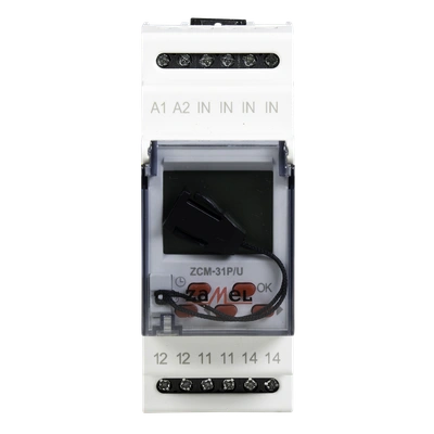 PROGRAMATOR CZASOWY ASTRONOMIC ZNY Z PAMIĘCIĄ ZEWNĘTRZNĄ 24-250 V AC 30-300 V DC TYP: ZCM-31P/U