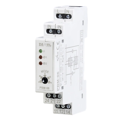 PRZEKAŹNIK BISTABILNY SEKWENCYJNY 230V AC  TYP: PBM-06