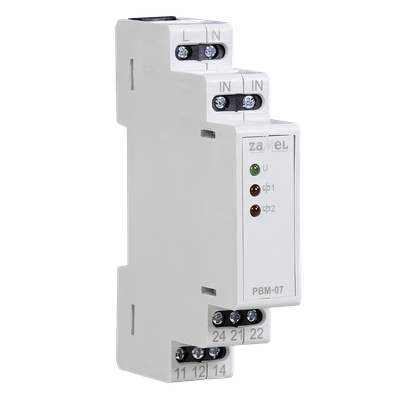 PRZEKAŹNIK BISTABILNY 2-POLOWY 230V AC  TYP: PBM-07