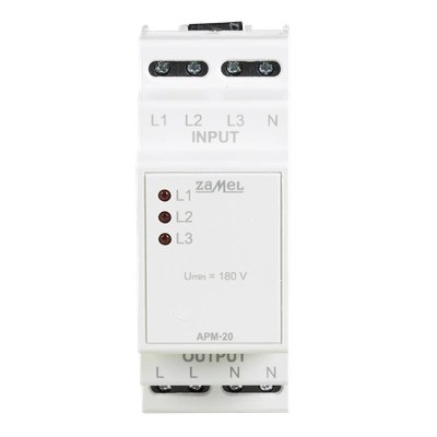 AUTOMATYCZNY PRZEŁĄCZNIK FAZ   TYP: APM-20