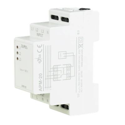 AUTOMATYCZNY PRZEŁĄCZNIK FAZ   TYP: APM-20