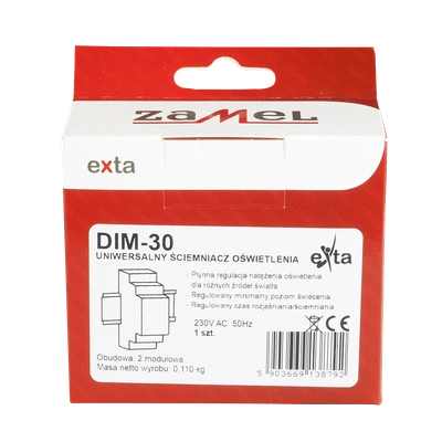 ŚCIEMNIACZ OŚWIETLENIA INTELIGENTNY  TYP: DIM-30