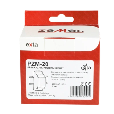 PRZEKAŹNIK ZALANIA 3-POZIOMOWY  TYP: PZM-20