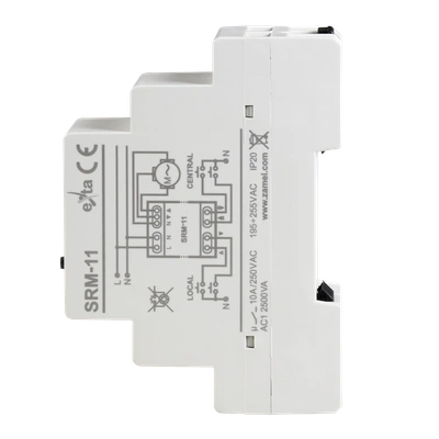 STEROWNIK ROLET UNIWERSALNY MODUŁOWY 230V AC  TYP: SRM-11