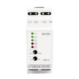 CYFROWY CZUJNIK ASYMETRII NAPIĘCIA Z KONTROLĄ STANU STYCZNIKA  TYP: CAM-10