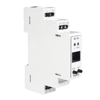 PRZEKAŹNIK CZASOWY CYFROWY UNIWERSALNY JEDNOMODUŁOWY  TYP: PCM-09