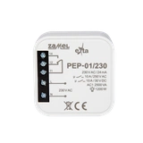 Przekaźnik elektromagnetyczny dopuszkowy 10A 230V AC  TYP: PEP-01/230