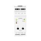 CZUJNIK KOLEJNOŚCI FAZ I ZANIKU FAZ, 16A 2-MOD. NASTAWA CZASU I PROGU ZADZIAŁANIA  TYP: CKM-10