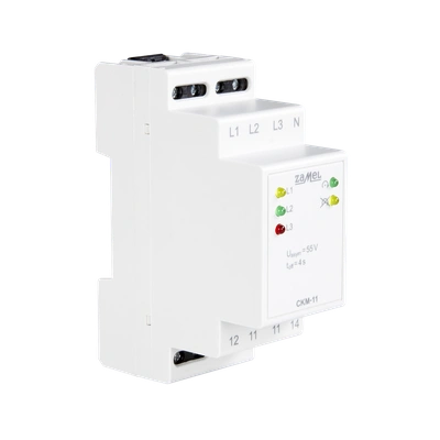 CZUJNIK KOLEJNOŚCI FAZ I ZANIKU FAZ, 16A  TYP: CKM-11