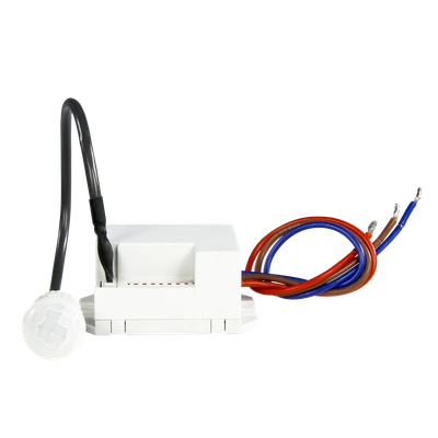 Czujnik ruchu PIR 120/360 stopni miniaturowy z sondą o IP65 na przewodzie TYP: MCR-08