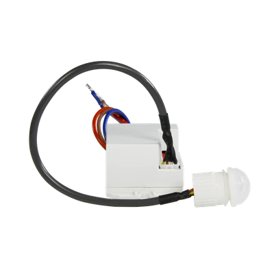 Czujnik ruchu PIR 120/360 stopni miniaturowy z sondą o IP65 na przewodzie TYP: MCR-08