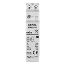 STYCZNIK MODUŁOWY INSTALACYJNY 25A, 1xNO + 1xNC, 230V AC,  TYP: STM-25-11