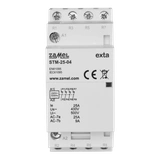 STYCZNIK MODUŁOWY INSTALACYJNY 25A, 4xNC, 230V AC,  TYP: STM-25-04