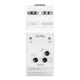 PRZEKAŹNIK CZASOWY PRZEŁĄCZANY W ZERZE WIELOFUNKCYJNY 230V AC TYP: PCM-34