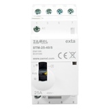 STYCZNIK MODUŁOWY ZE STEROWANIEM RĘCZNYM, INSTALACYJNY 25A, 4xNO, 230V AC  TYP: STM-25-40/S