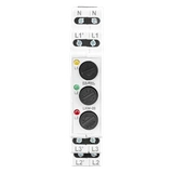 WSKAŹNIK ZASILANIA ZABEZPIECZONY BEZPIECZNIKAMI   TYP: LKM-09-40