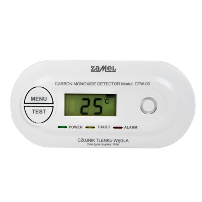 CZUJNIK TLENKU WĘGLA BATERYJNY  TYP: CTW-03