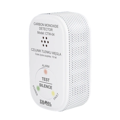 CZUJNIK TLENKU WĘGLA Z WBUDOWANĄ BATERIĄ  TYP: CTW-04
