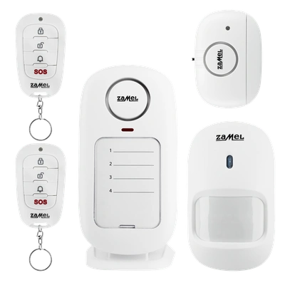 ZESTAW ALARMOWY BEZPRZEWODOWY   TYP: ZAM-350