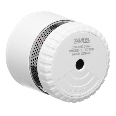 CZUJNIK DYMU Z WBUDOWANĄ BATERIĄ   TYP: CDB-02