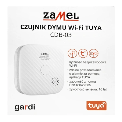 CZUJNIK DYMU WI-FI TUYA   TYP: CDB-03